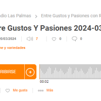 Radio Las Palmas. Entre Gustos Y Pasiones. España.